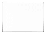 Bi silque Ayda Magnetic Dry-Erase Whiteboard, 48" x 36", Aluminum Frame With Silver Finish 1 thumbnail image