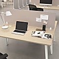 Bush Business Furniture Desktop Privacy Screen, Polyester, 58"W, Warm Beige, Standard Delivery 1 thumbnail image