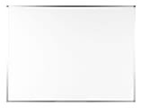 Bi silque Ayda Non-Magnetic Dry-Erase Whiteboard, 18" x 24", Aluminum Frame With Silver Finish 1 thumbnail image