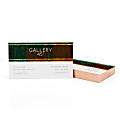 Custom Full-Color Luxury Heavy Weight Color Core Business Cards, Orange Core, Square Corners, 1-Side, Box Of 50