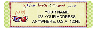 Custom Address Labels, 2-1/2" x 3/4", Simple Blessings, Pack Of 144 Labels, © Product Concepts Mfg., Inc. 1 thumbnail image