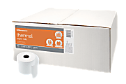 Office Depot® Brand Thermal Paper Rolls, 3-1/8" x 230', White, Carton Of 50 1 thumbnail image