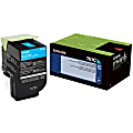 Lexmark 70X Cyan Toner Cartridge For, 70C00Cg 1 thumbnail image