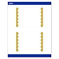 Avery® Print-To-The-Edge Postcards With Sure Feed® Technology, S00-DK3-PRMWC10, Rectangle Rounded Corners, 4-1/4" x 5-1/2", Matte White, Preprinted Gold Dots Edge Design, Pack Of 20 1 thumbnail image