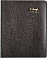 Brownline® EcoLogix 14-Month Planner, 11" x 8-1/2", Black, December 2021 To January 2023, CB435W.BLK