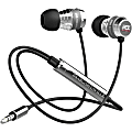 MARGARITAVILLE Audio MIX2 High Fidelity Earbuds (Black) - Stereo - Mini-phone - Wired - 17 Ohm - 10 Hz - 25 kHz - Earbud - Binaural - In-ear - Black Sand