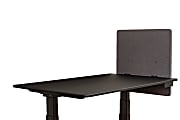Luxor RECLAIM Acoustic Desktop Privacy Panel, 24" x 24", Slate Gray 1 thumbnail image