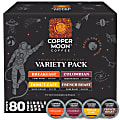 Copper Moon® Coffee, Variety Pack, Carton Of 80 Pods