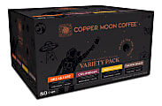 Copper Moon® Coffee, Variety Pack, Carton Of 80 Pods