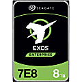 Seagate Exos 7E8 ST8000NM000A 8 TB Hard Drive - Internal - SATA (SATA/600) - 7200rpm - 5 Year Warranty 1 thumbnail image