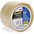 Scotch® Box-Sealing Tape 355, 2.83" x 164.04', Clear
