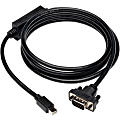 Tripp Lite 6ft Mini DisplayPort to VGA Adapter Active Converter mDP to VGA 1920x 1200 DPort 1.2 M/M - DisplayPort/VGA  - P586006VGAV2 1 thumbnail image