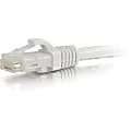 C2G 6in Cat6 Ethernet Cable - Snagless Unshielded (UTP) - White - Category 6 for Network Device - RJ-45 Male - RJ-45 Male - 6in - White 1 thumbnail image