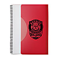 Custom Printed 1-Color Standard Letter Size Poly Tuck-In Cover Spiral Notebooks, 8-1/2" x 11", Wide Ruled, 60 Sheets, Assorted Colors, Box Of 60 1 thumbnail image