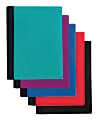 Office Depot® Brand Spiral Stellar Poly Notebook, 6" x 9", 3 Subject, College Ruled, 120 Sheets, Assorted Colors