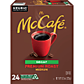 McCafe McCaf Decaf Medium Premium Roast Coffee K Cup Pods, 8.3 Oz, Pack Of 24 K Cup Pods 1 thumbnail image