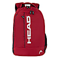 HEAD Ivansivic Backpack With 15" Laptop Pocket, Red 1 thumbnail image