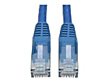 Tripp Lite Cat6 Gigabit Snagless Molded Patch Cable, 35', Blue 1 thumbnail image