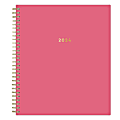 2024 Blue Sky™ Jessica Monthly Planning Calendar, 8" x 10", Fuchsia, January to December