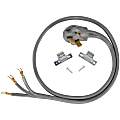 Certified Appliance Accessories 3-Wire Open-End-Connector 40-Amp Range Cord - 250 V AC / 40 A - 5 ft Cord Length - 3-Wire / Right-angle Plug 1 thumbnail image