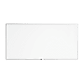 U Brands Dry-Erase Whiteboard, Melamine, 95" x 47", Silver Aluminum Frame