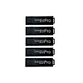 Centon DataStick Pro USB Flash Drives, USB 3.0, 16GB, Black, Pack Of 5, S1-U3P6-16G-5B 1 thumbnail image