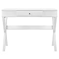 Ameriwood™ Home Paxton Campaign 39"W Writing Desk, White