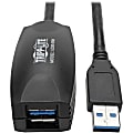 Eaton Tripp Lite Series 5M USB 3.0 SuperSpeed Active Extension Repeater Cable A M/F 16ft 16' 5 Meter - U33005M 1 thumbnail image