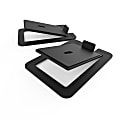 Kanto S6 Tilted Desktop Speaker Stands for Large Speakers - Black (Pair) - 40 lb Load Capacity - 2.40"x7"x 9.70" Depth - Desktop - Steel, Foam - Black 1 thumbnail image