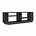 Ameriwood Home Knowle Contemporary TV Stand For TVs Up To 60", 19-7/16"H x 59-1/2"W x 15-9/16"D, Black Oak 1 thumbnail image