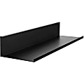 Hangman 24-Inch No-Stud Floating Shelf (Black Powder Coat) - 2.50"x23.87"x 4.62" Depth x 4.63" 1 thumbnail image