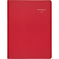 2025 AT-A-GLANCE® Weekly Appointment Book Planner, 8-1/4" x 11", Red, January 2025 To December 2025, 709401325