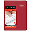 2025 AT-A-GLANCE® Weekly Appointment Book Planner, 8-1/4" x 11", Red, January 2025 To December 2025, 709401325 1 thumbnail image