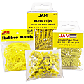 JAM Paper® 4-Piece Office Set, Yellow