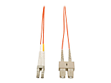 Tripp Lite 6M Duplex Multimode 62.5/125 Fiber Optic Patch Cable LC/SC 20' 20ft 6 Meter - LC Male - SC Male - 19.69ft - Orange