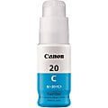 Canon GI-20 MegaTank Ink - Inkjet - Cyan - 1 Each 1 thumbnail image