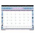 2025 Blue Sky Monthly Desk Pad Planning Calendar, 22” x 17”, Mellie, January 2025 To December 2025
