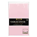 Amscan Round Plastic Table Covers, 84", Blush Pink, Pack Of 5 Table Covers 1 thumbnail image