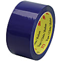 Scotch® 373 Carton-Sealing Tape, 3" Core, 2" x 55 Yd., Blue, Pack Of 36