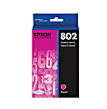 Epson® 802 DuraBrite® Ultra Magenta Ink Cartridge, T802320-S
