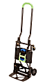 Cosco 2-In-1 Folding Hand Truck, 300 Lb Capacity, 30 7/8"H x 15"W x 30 1/4"D, Green/Platinum 1 thumbnail image