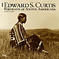 2024 Brown Trout Monthly Square Wall Calendar, 12" x 12", Edward S. Curtis Portraits of Native Americans, January To December