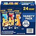 PLANTERS Peanuts & Cashews Nuts Variety Pack 1.7 oz, 24 Count