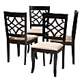 Baxton Studio 9727 Dining Chairs, Sand, Set Of 4 Chairs 1 thumbnail image