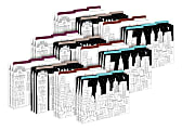 Barker Creek Tab File Folders, Letter Size, Color Me! Cityscapes, Pack Of 36 Folders