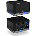 Plugable USB C Cube - Mini Docking Station, Compatible with Thunderbolt 3 Ports and Specific USB-C Systems - (No Host Charging, Connect 1x HDMI up to 4K @30Hz Monitor, Ethernet, 3x USB Ports), Driverless