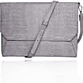 Francine Collection Lenox Carrying Case (Sleeve) for 11" Tablet - eReader, Notebook - Grey - Faux Leather