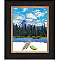 Amanti Art Picture Frame, 23" x 27", Matted For 16" x 20", Vogue Black
