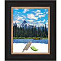 Amanti Art Picture Frame, 23" x 27", Matted For 16" x 20", Vogue Black 1 thumbnail image