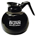 Bunn® Pour-O-Matic 12-Cup Decanter, Regular, Clear/Black 1 thumbnail image